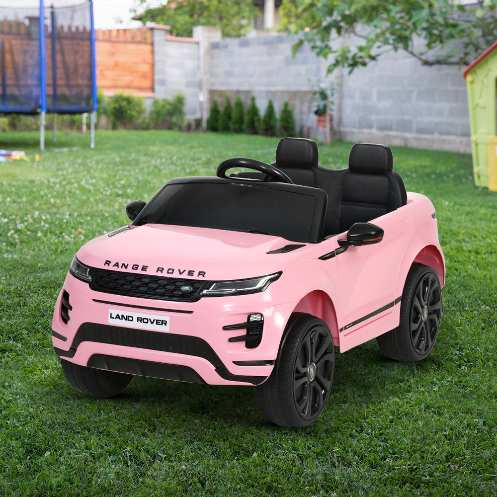 Kids Ride On Car Licensed Land Rover 12V Electric Car Toys Battery Remote Pink - image8