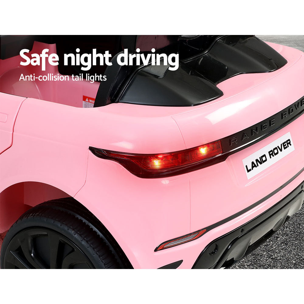 Kids Ride On Car Licensed Land Rover 12V Electric Car Toys Battery Remote Pink - image10