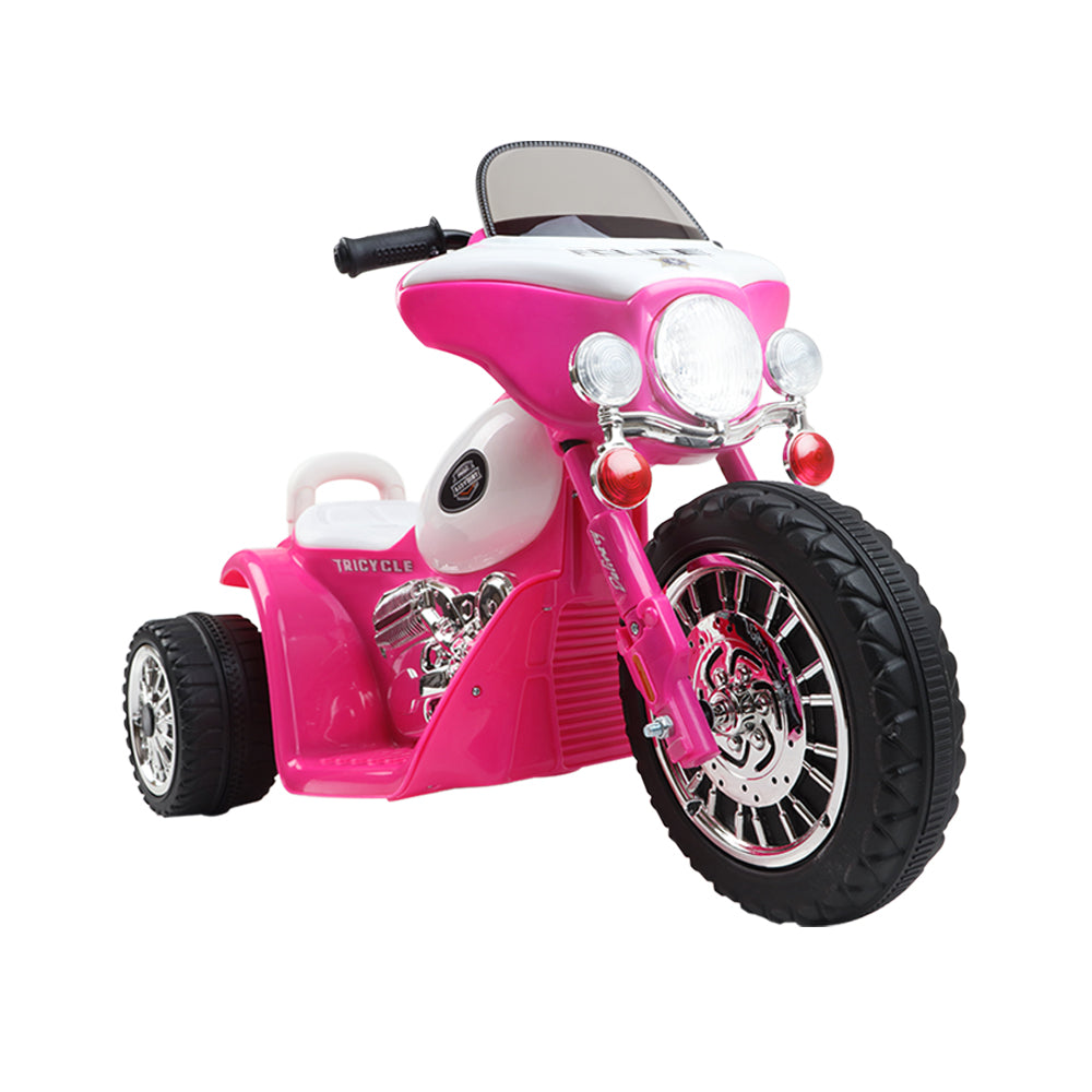 Rigo Kids Ride On Motorcycle Motorbike Car Harley Style Electric Toy Police Bike - image1