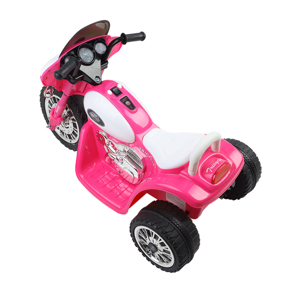 Rigo Kids Ride On Motorcycle Motorbike Car Harley Style Electric Toy Police Bike - image5