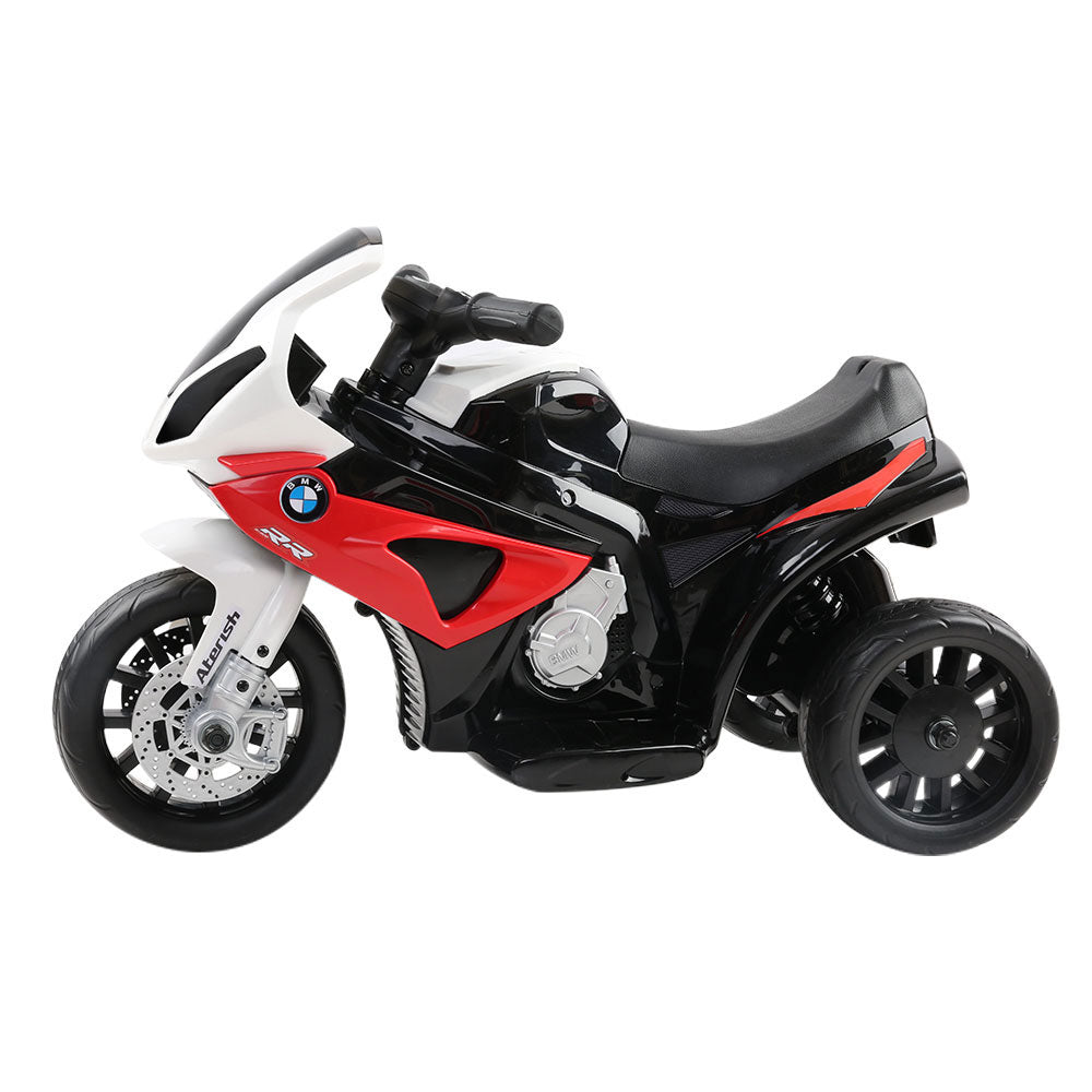 Kids Ride On Motorbike BMW Licensed S1000RR Motorcycle Car Red - image4