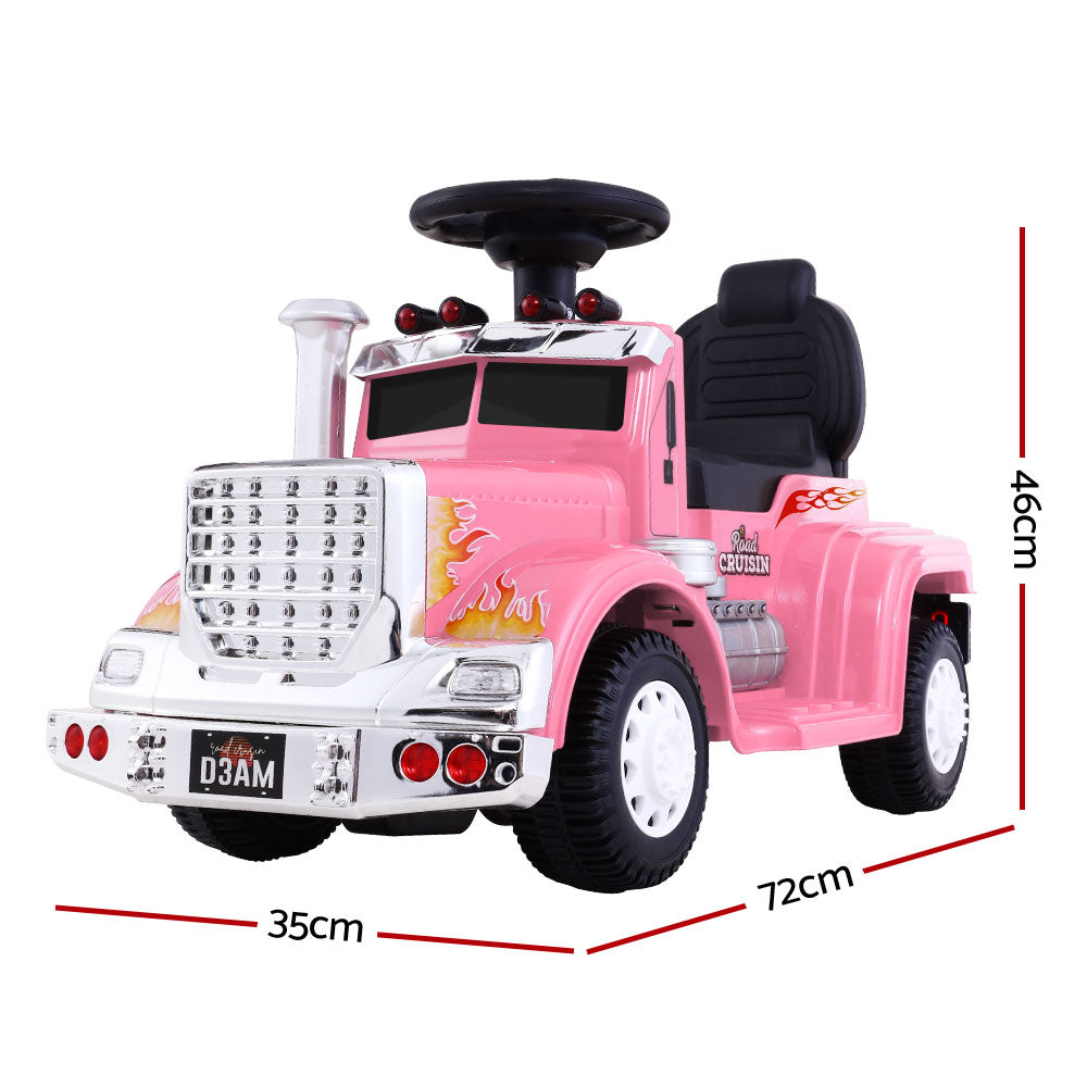 Ride On Cars Kids Electric Toys Car Battery Truck Childrens Motorbike Toy Rigo Pink - image2