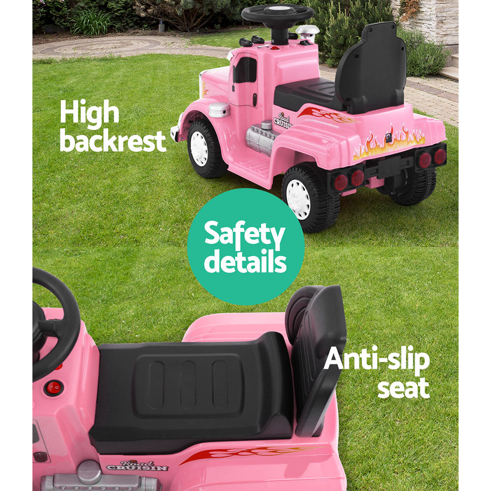 Ride On Cars Kids Electric Toys Car Battery Truck Childrens Motorbike Toy Rigo Pink - image11