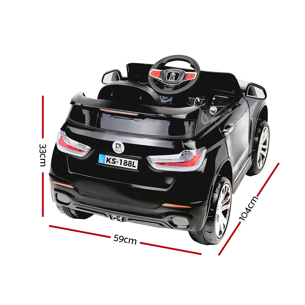 Kids Ride On Car BMW X5 Inspired Electric 12V Black - image2