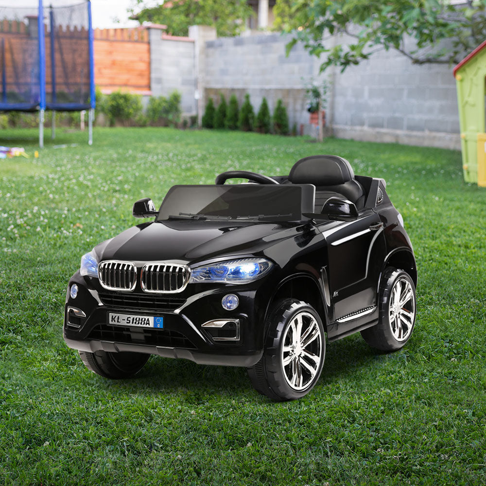 Kids Ride On Car BMW X5 Inspired Electric 12V Black - image9