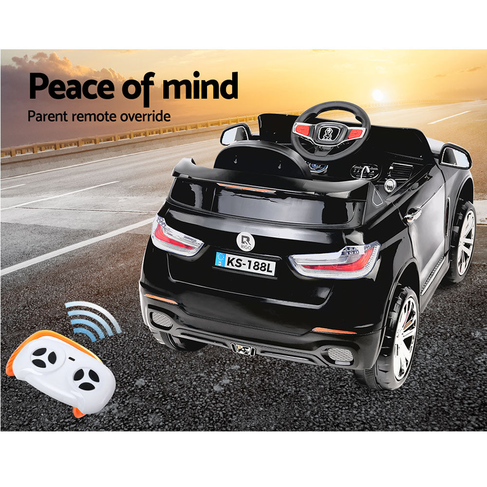 Kids Ride On Car BMW X5 Inspired Electric 12V Black - image14