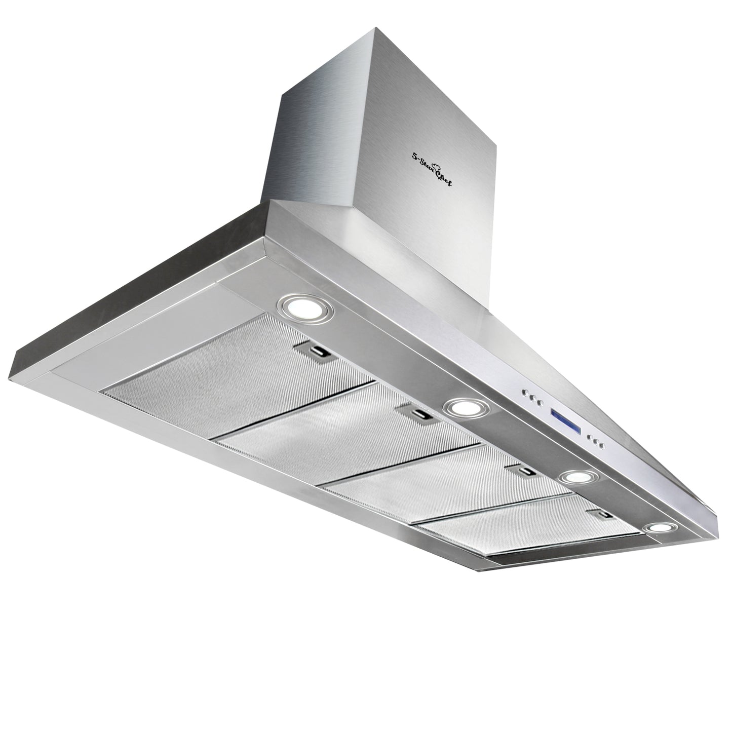 1500mm Commercial BBQ Rangehood - Silver - image1