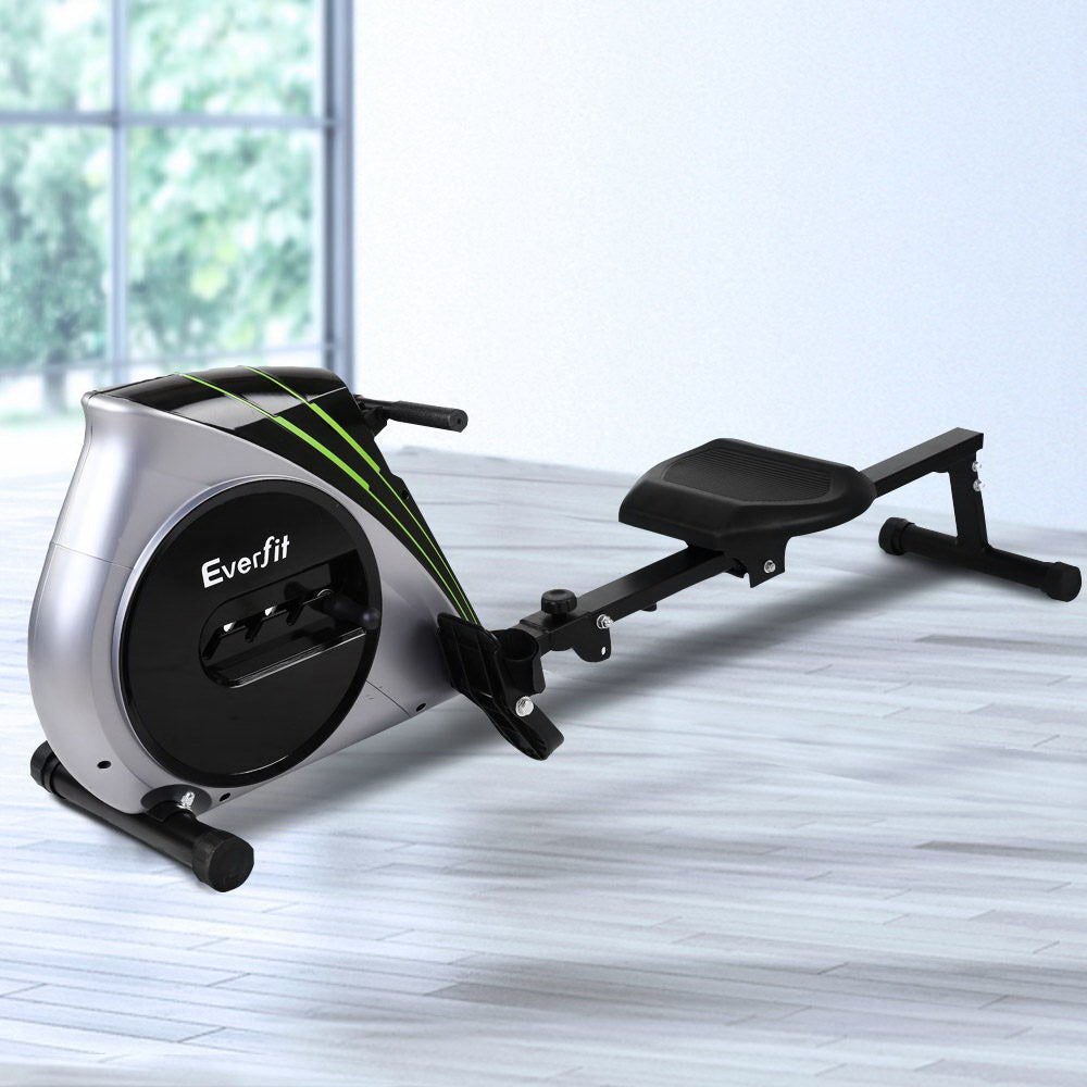 Rowing Exercise Machine Rower Resistance Home Gym - image7