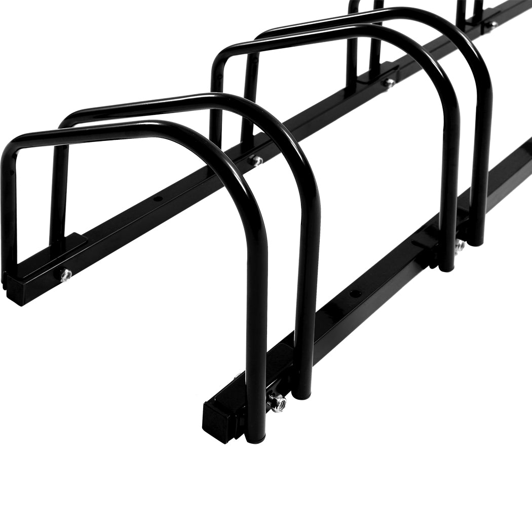 6-Bikes Stand Bicycle Bike Rack Floor Parking Instant Storage Cycling Portable - image6