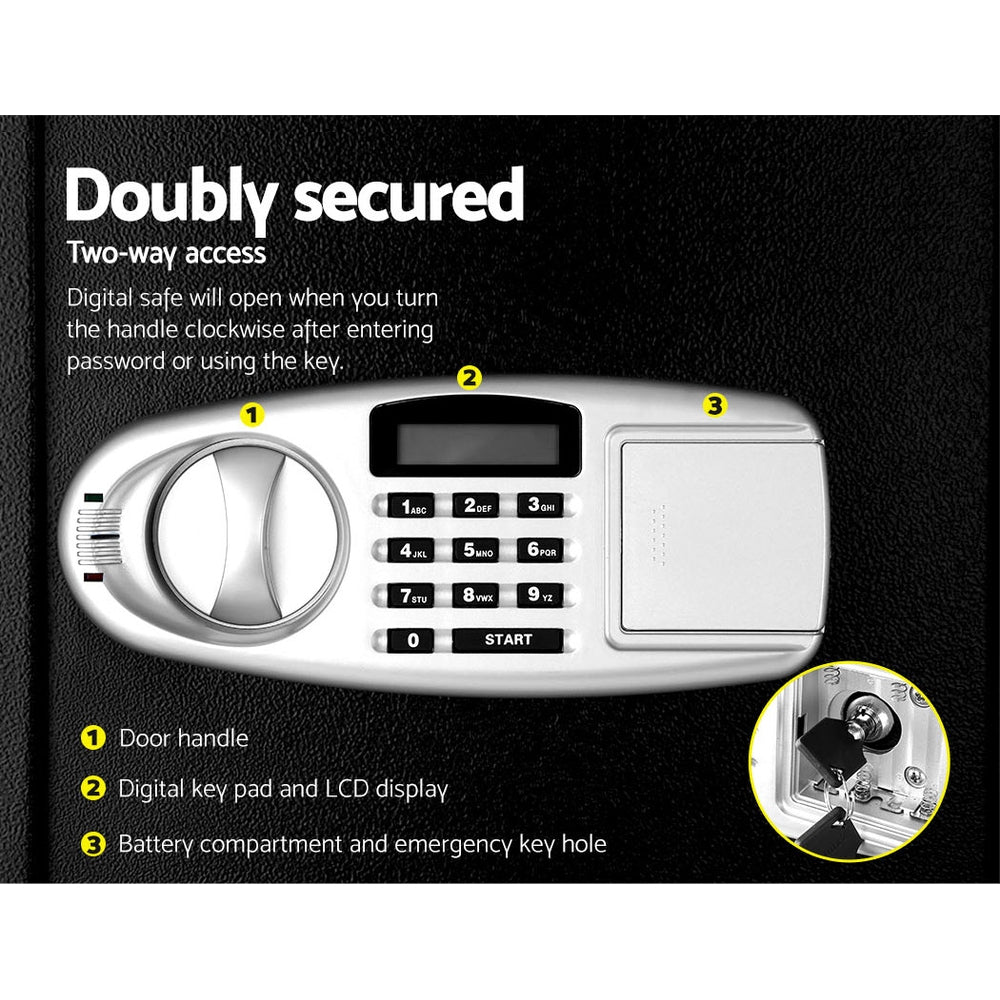 Electronic Safe Digital Security Box LCD Display 50cm - image6