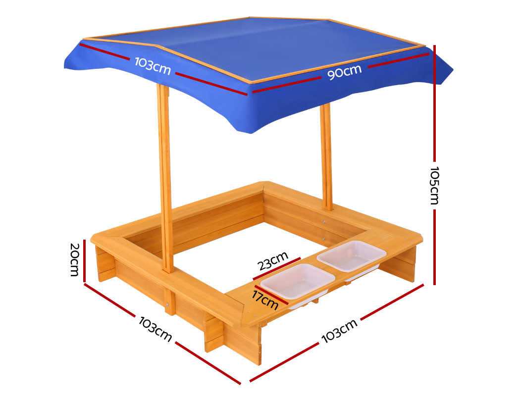 Outdoor Canopy Sand Pit - image2