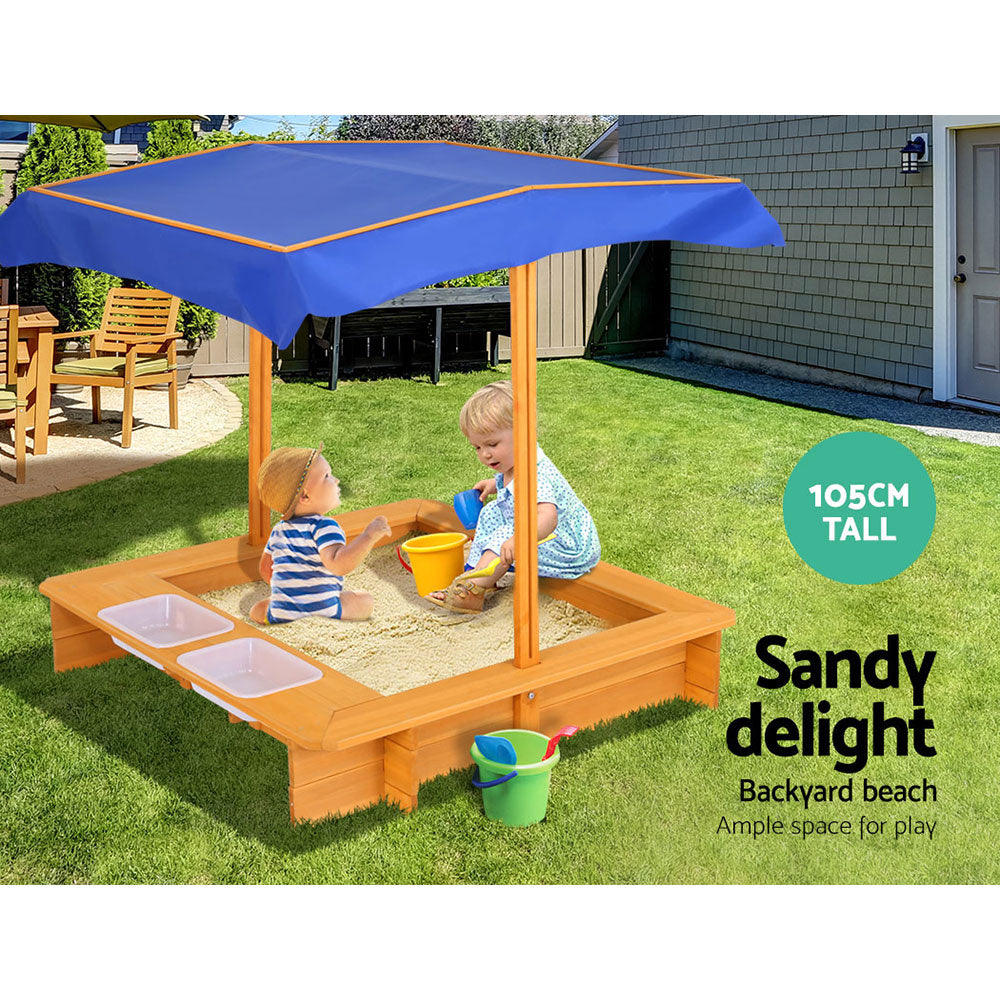 Outdoor Canopy Sand Pit - image3