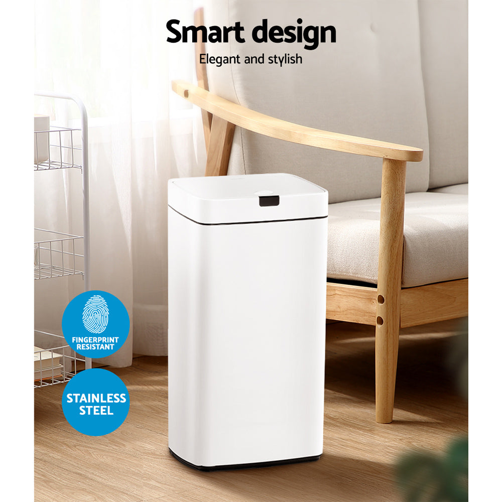 45L Sensor Bin White - image5