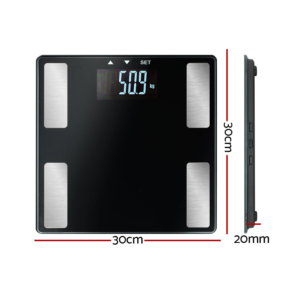 Electronic Digital Bathroom Scales Body Fat Scale Bluetooth Weight 180KG - image2
