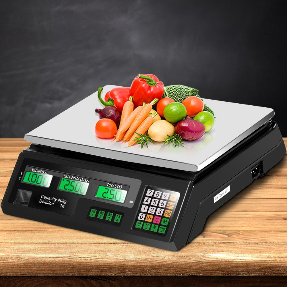 40KG Digital Kitchen Scale Electronic Scales Shop Market Commercial - image7