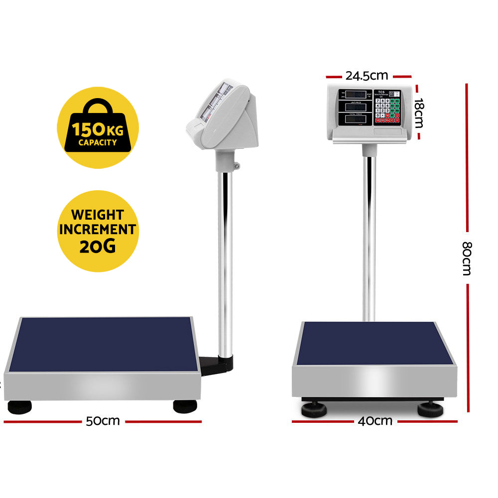 150KG Digital Platform Scale Electronic Scales Shop Market Commercial Postal - image2