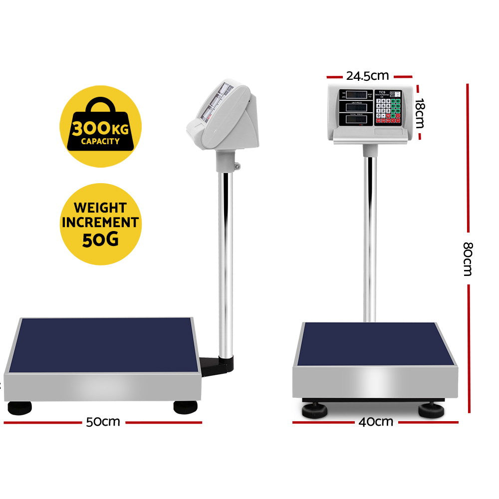 300KG Digital Platform Scale Electronic Scales Shop Market Commercial Postal - image2