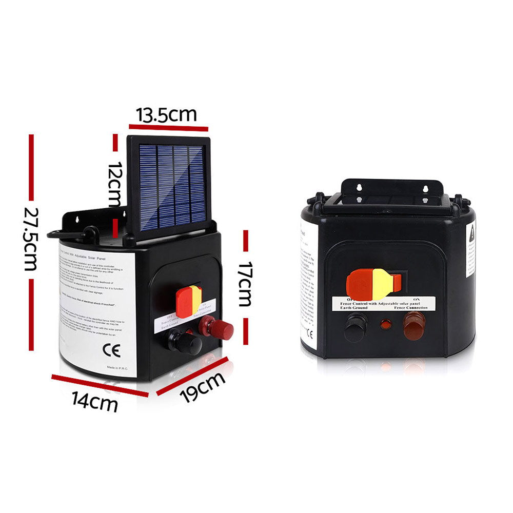 3km Solar Electric Fence Charger Energiser - image2