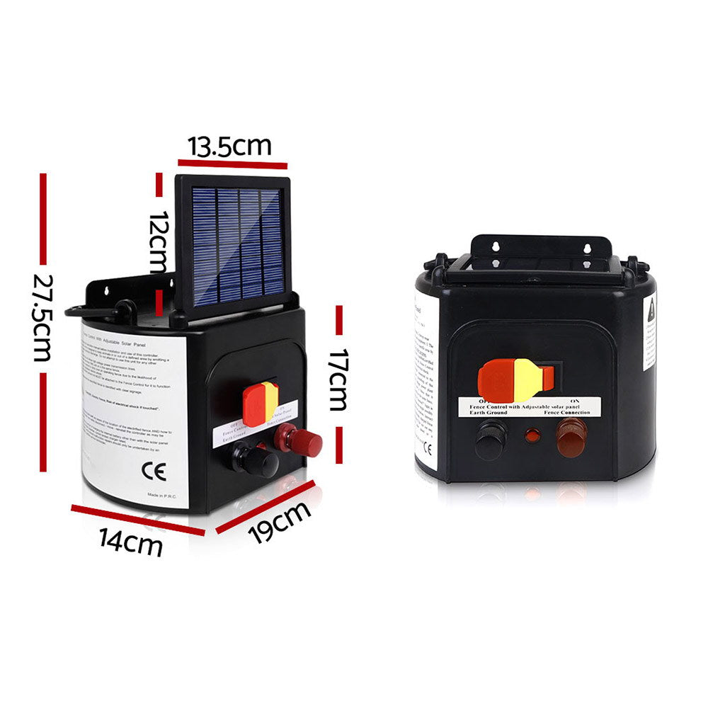 5km Solar Electric Fence Charger Energiser - image2