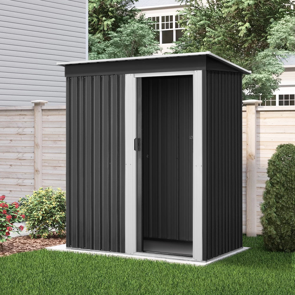 Garden Shed Outdoor Storage Sheds Tool Workshop 1.64x0.89M - image9