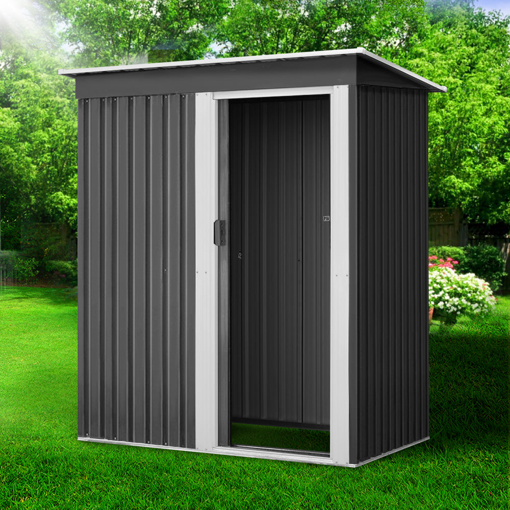 Garden Shed Outdoor Storage Sheds Tool Workshop 1.64x0.89M - image7