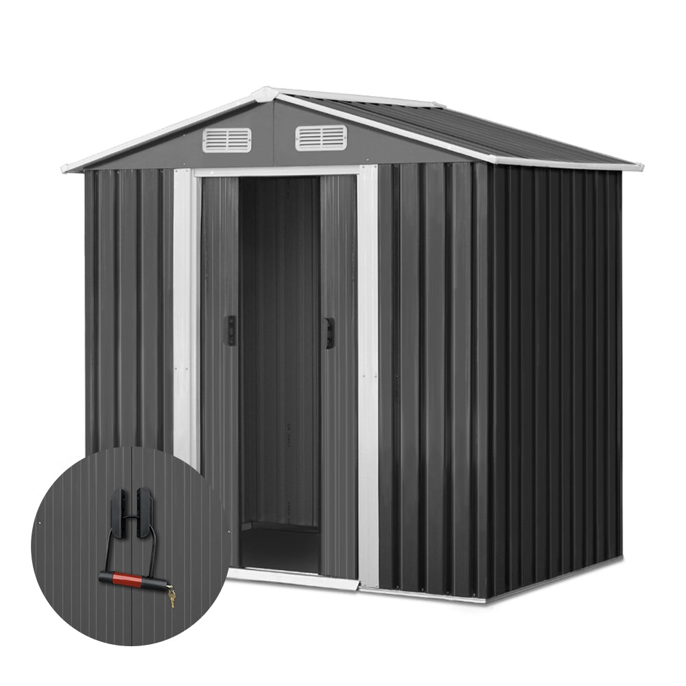 Garden Shed Outdoor Storage Sheds Tool Workshop 1.95x1.25M - image1