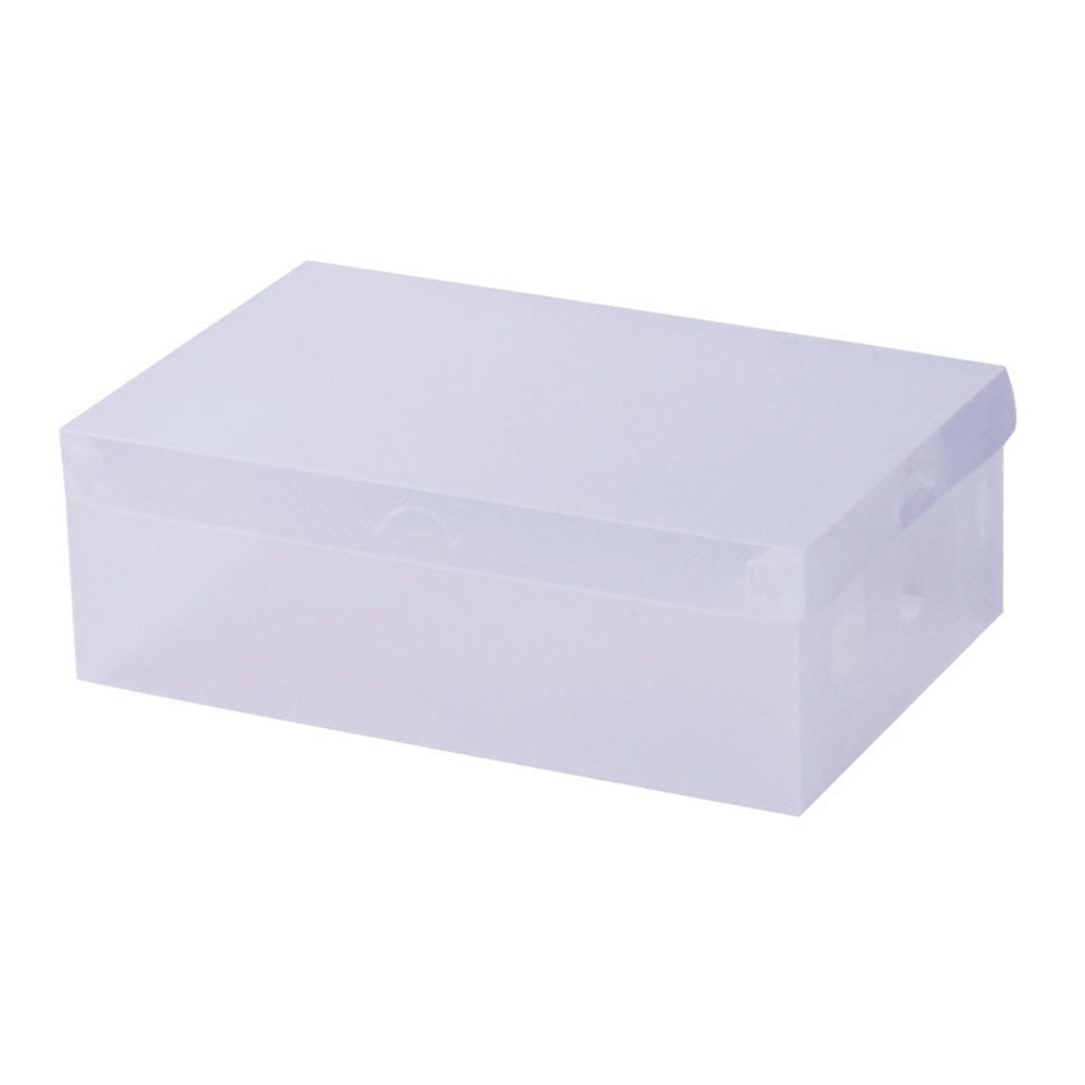 40pcs Clear Shoe Storage Box Transparent Foldable Stackable Boxes Organize Home - image1