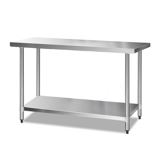 1524 x 610mm Commercial Stainless Steel Kitchen Bench - image1