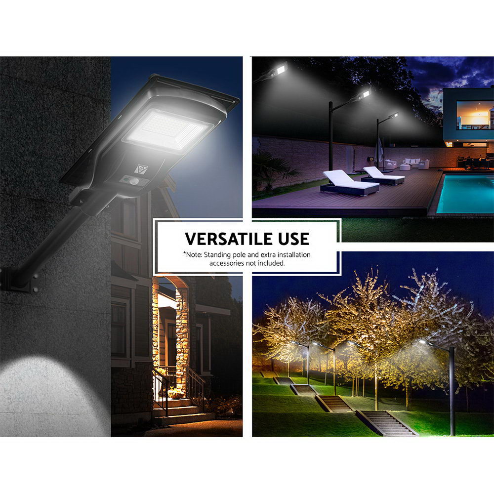 LED Solar Street Flood Light Motion Sensor Remote Outdoor Garden Lamp Lights 90W - image6