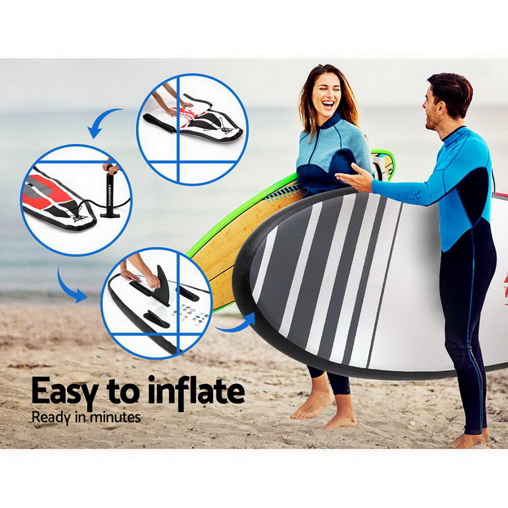 Stand Up Paddle Boards SUP 11ft Inflatable Surfboard Paddleboard Kayak - image6