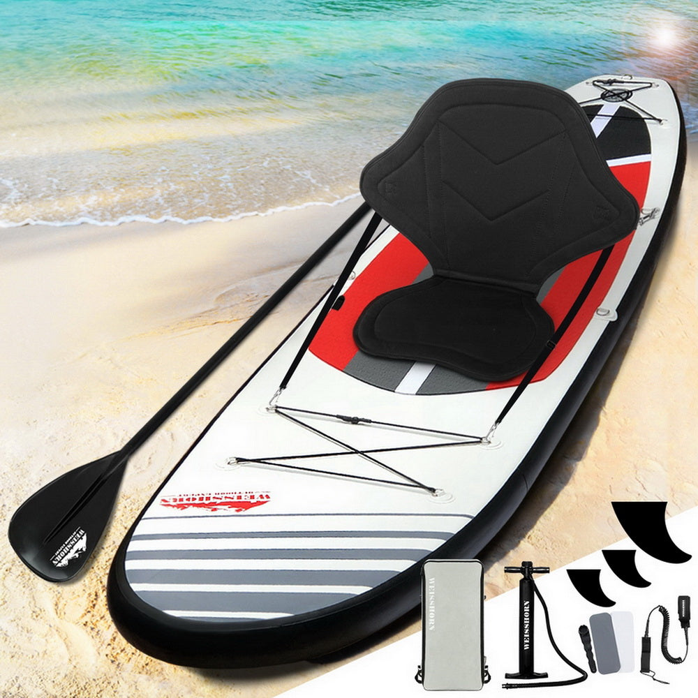 Stand Up Paddle Boards SUP 11ft Inflatable Surfboard Paddleboard Kayak - image8