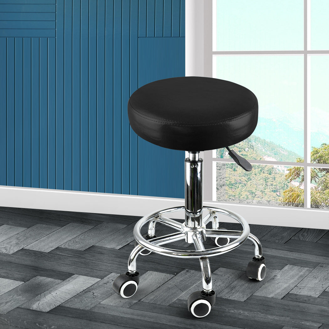 Bar Stools Swivel Salon Office Chair Hairdressing Stool Barber Chairs - image7