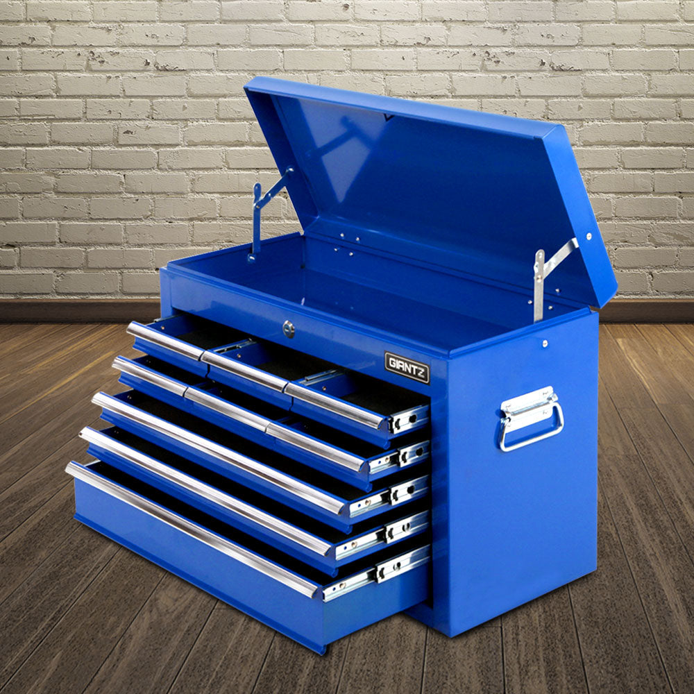 9 Drawer Mechanic Tool Box Storage - Blue - image14