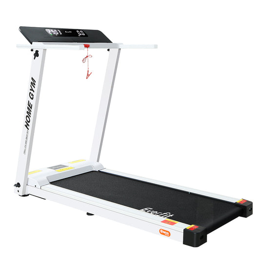 Everfit Treadmill Electric Fully Foldable Home Gym Exercise Fitness White - image1