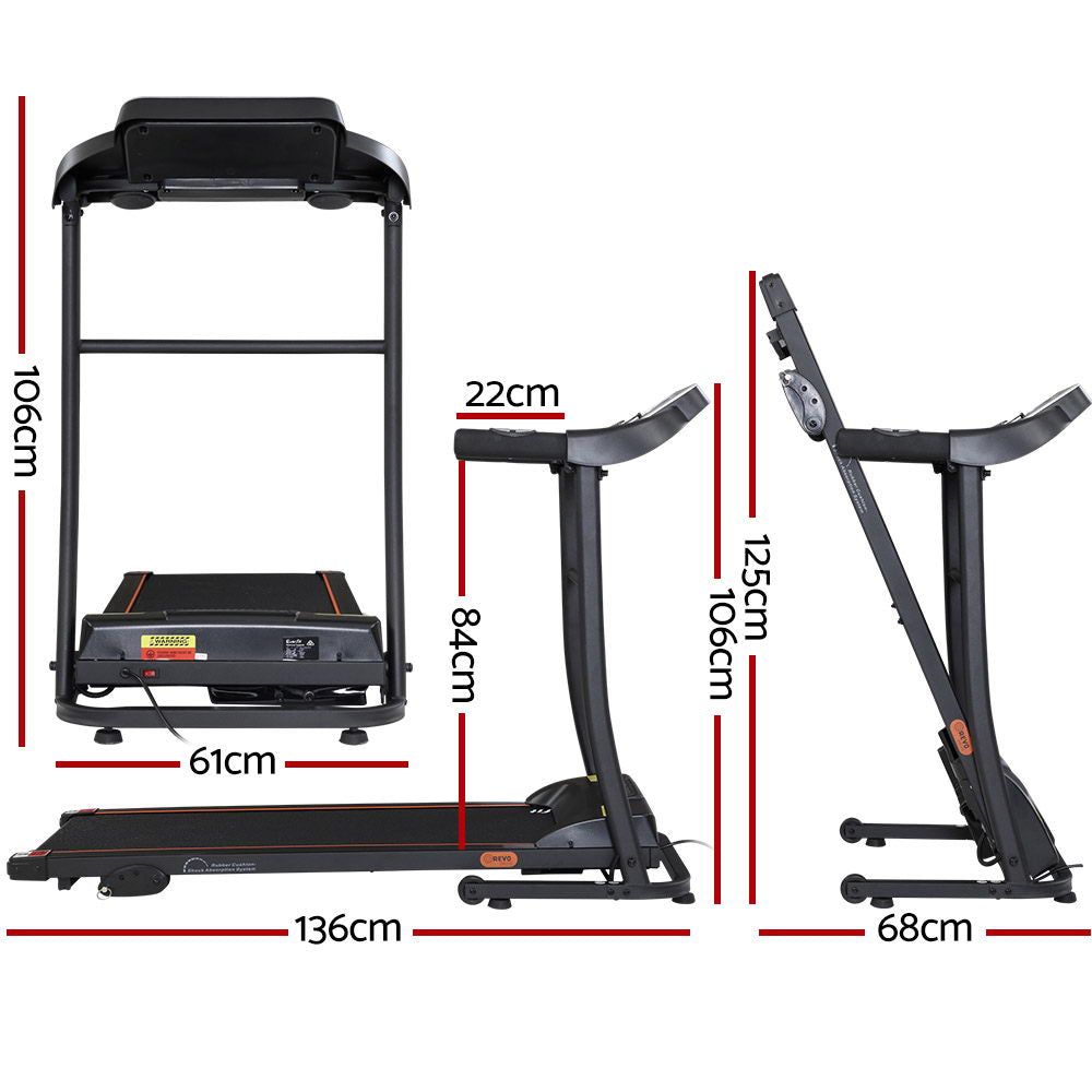 Electric Treadmill Incline Home Gym Exercise Machine Fitness 400mm - image2