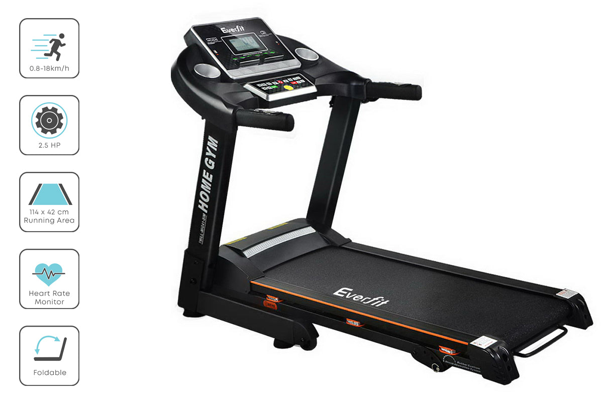 Electric Treadmill 420mm 18kmh Home Gym Exercise Machine Fitness Equipment Physical - image8