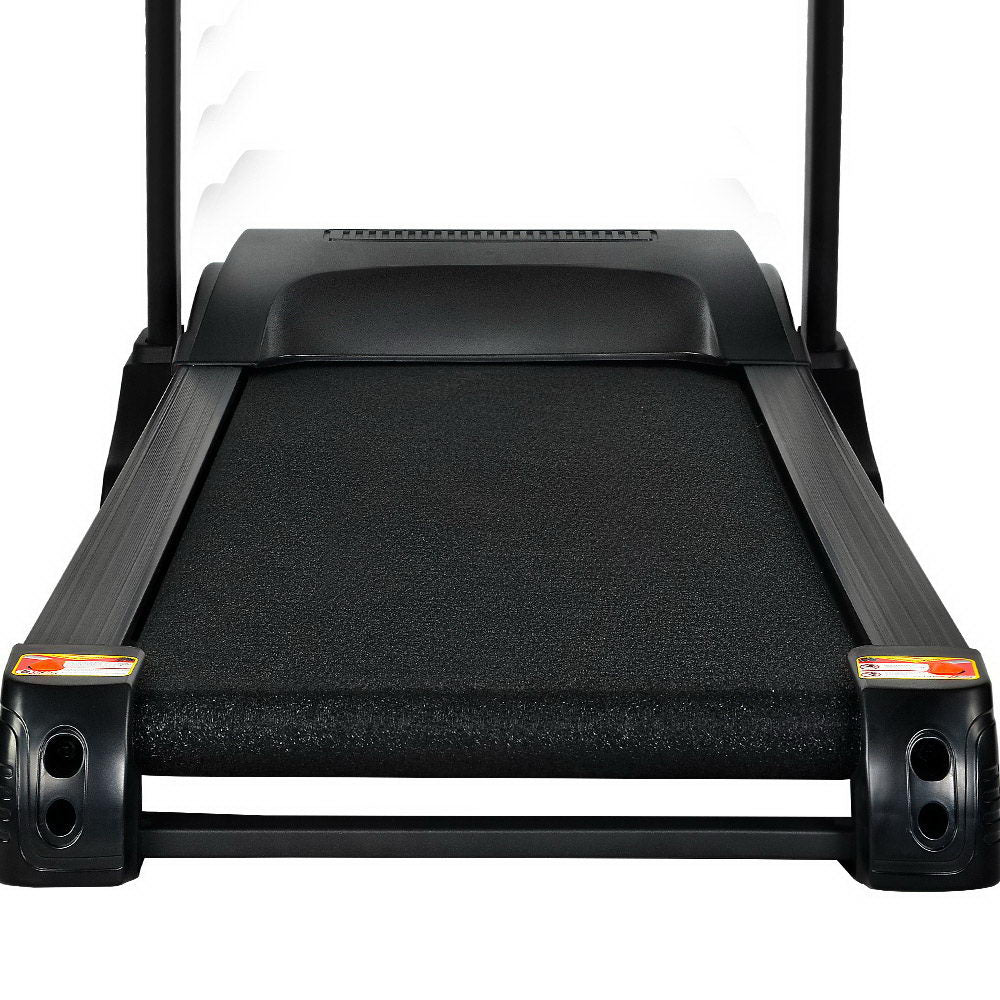 Electric Treadmill 45cm Incline Running Home Gym Fitness Machine Black - image3