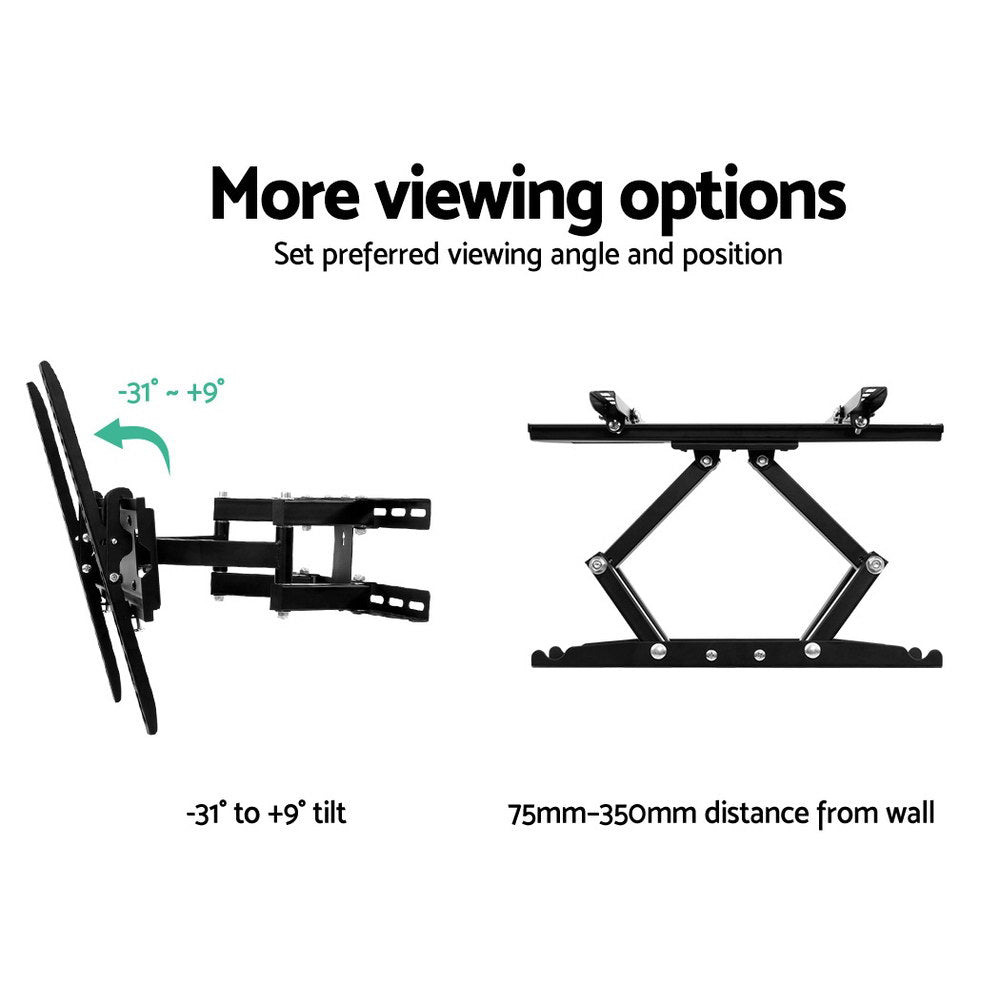 TV Wall Mount Bracket Tilt Swivel Full Motion Flat Slim LED LCD 23 32 42 50 55 inch - image3