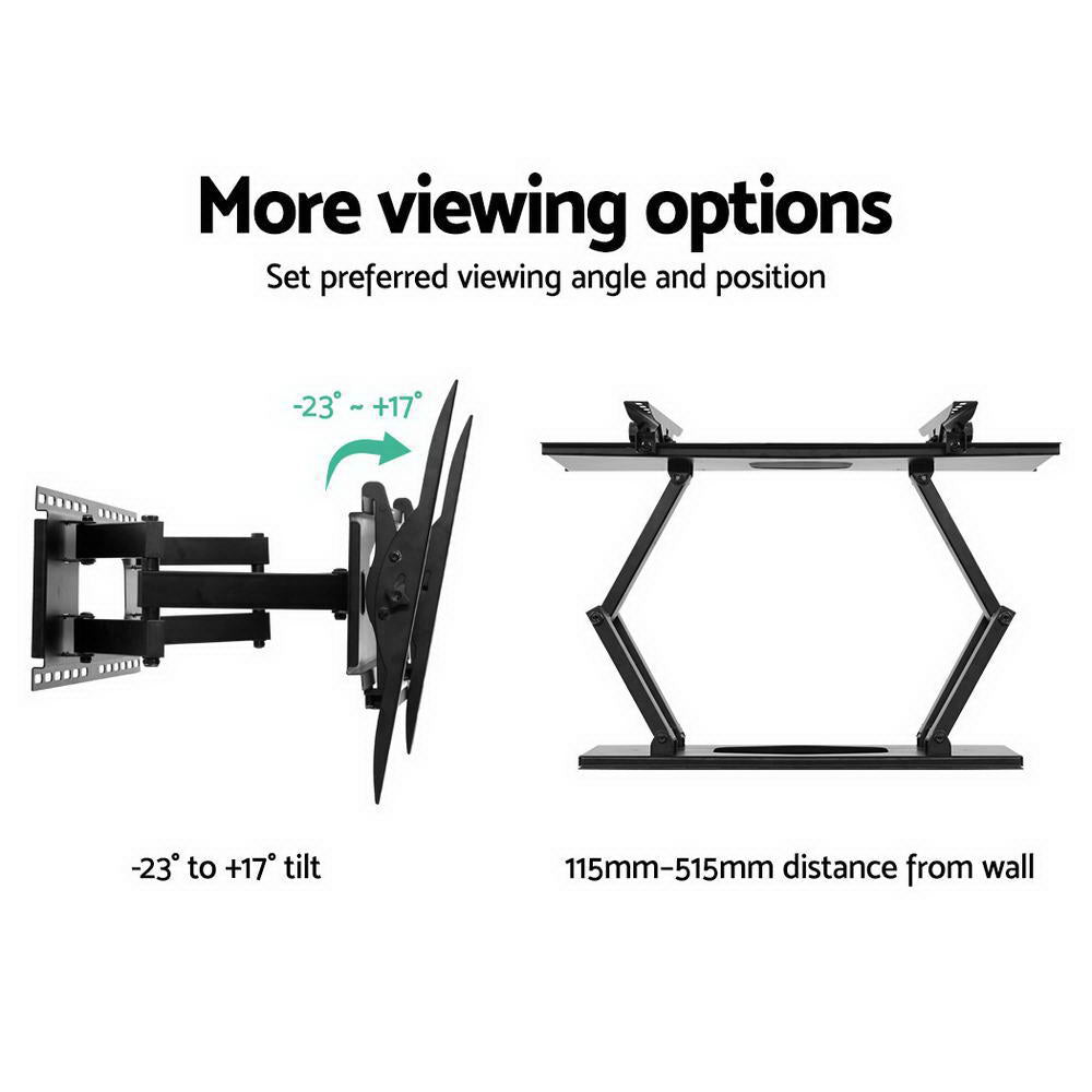 TV Wall Mount Bracket Tilt Swivel Full Motion Flat Slim LED LCD 32 inch to 80 inch - image3