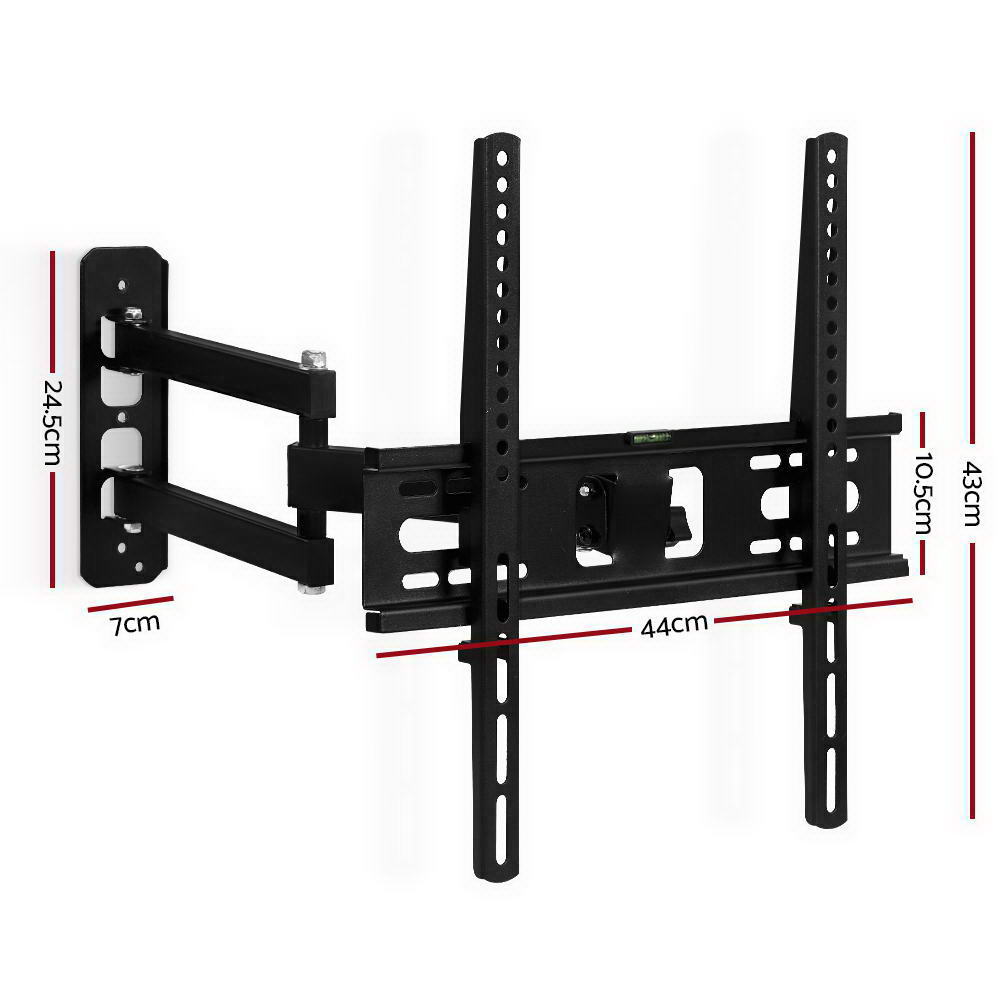 TV Wall Mount Bracket Tilt Swivel Full Motion Flat Slim LED LCD 23 inch to 55 inch - image2