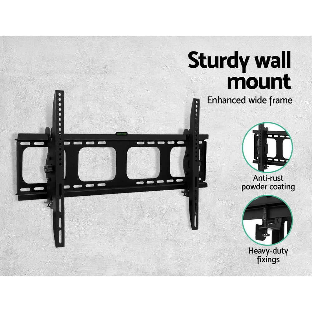 TV Wall Mount Bracket Tilt Flat Slim LED LCD Plasma 42 55 65 75 90 inch - image5