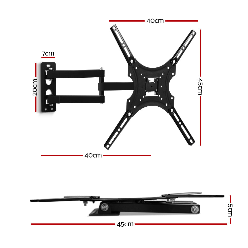 TV Wall Mount Monitor Bracket Swivel Tilt 24 32 37 40 42 47 50 Inch LED LCD - image2