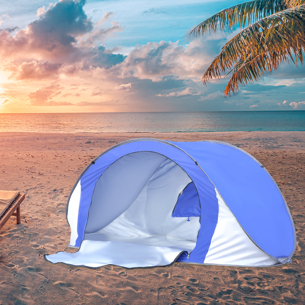 Mountview Pop Up Tent Beach Camping Tents 2-3 Person Hiking Portable Shelter - image7