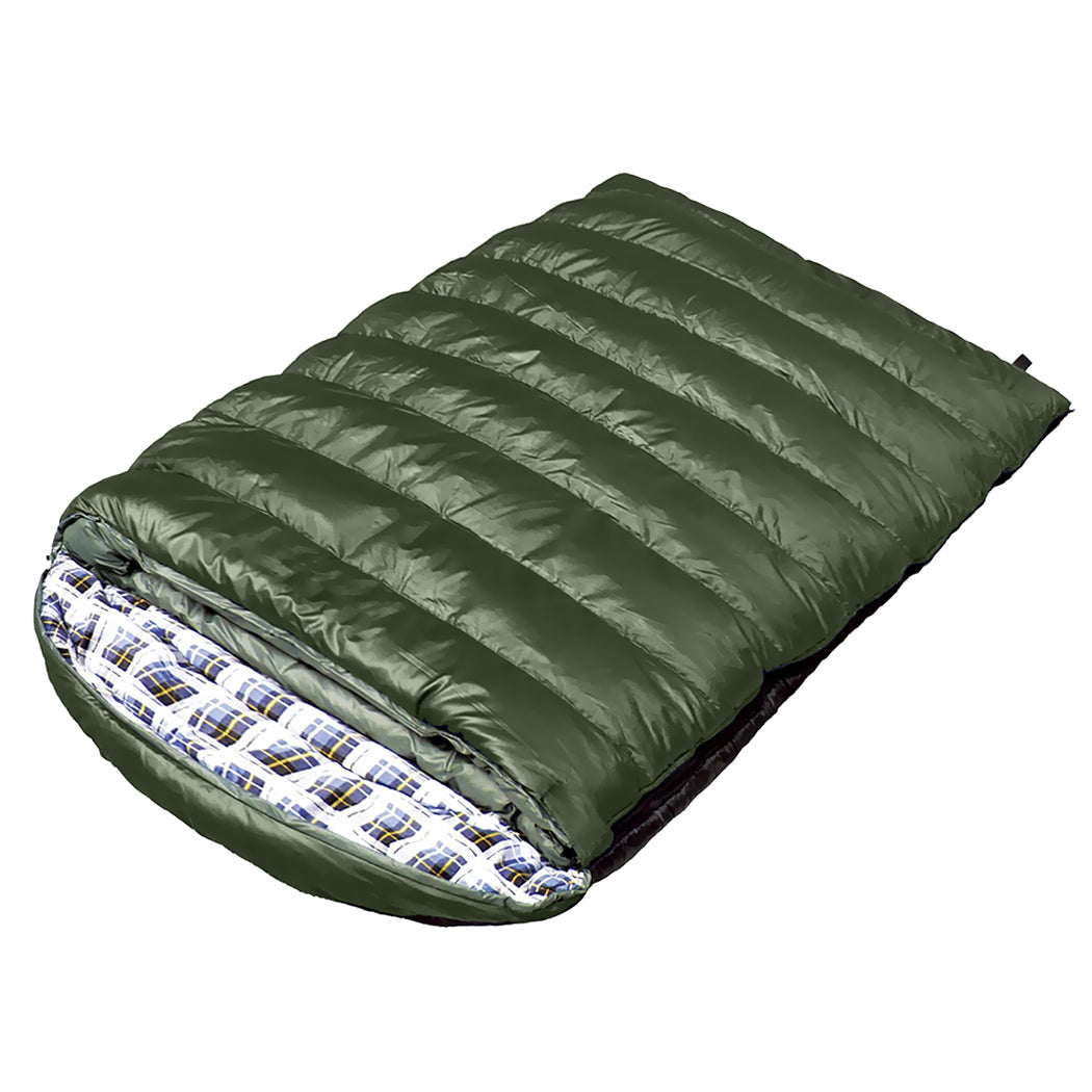 Mountview Sleeping Bag Double Bags Outdoor Camping Hiking Thermal -10 deg Tent - image9