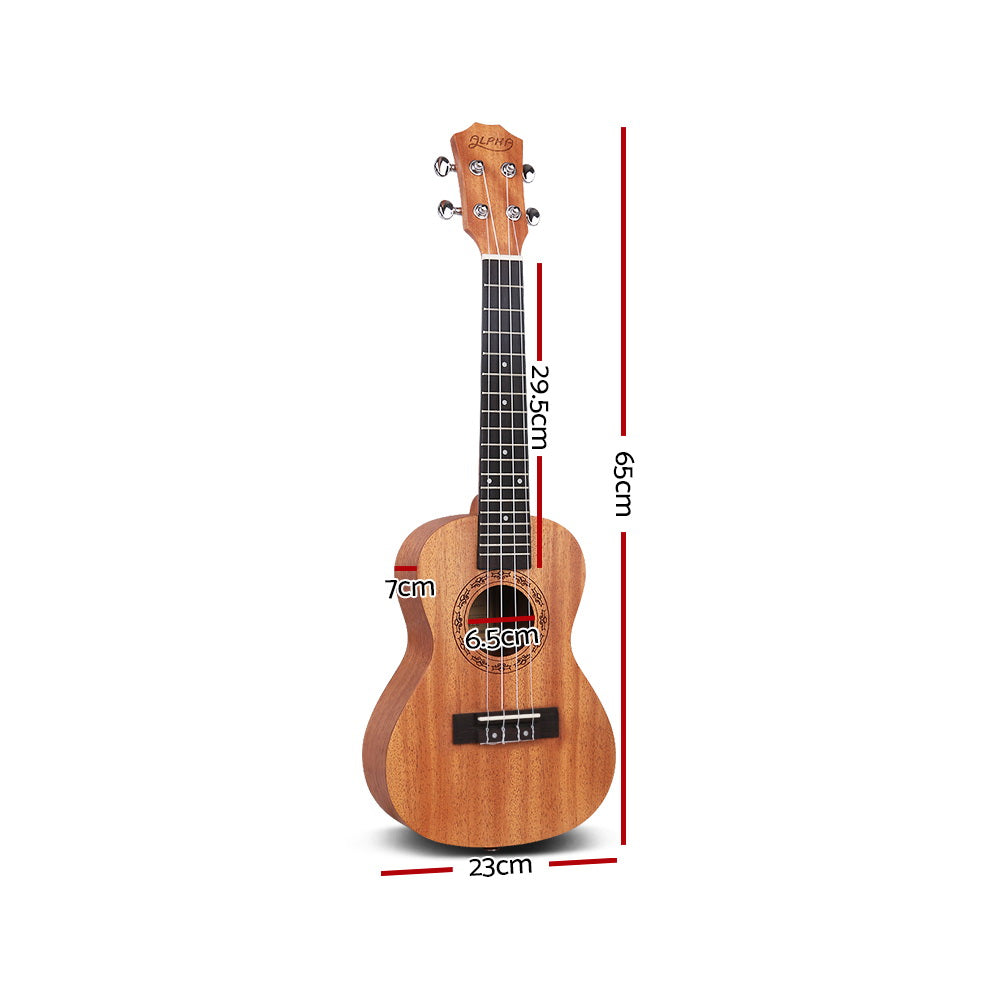 ALPHA 26 Inch Tenor Ukulele Mahogany Ukeleles Uke Hawaii Guitar - image2