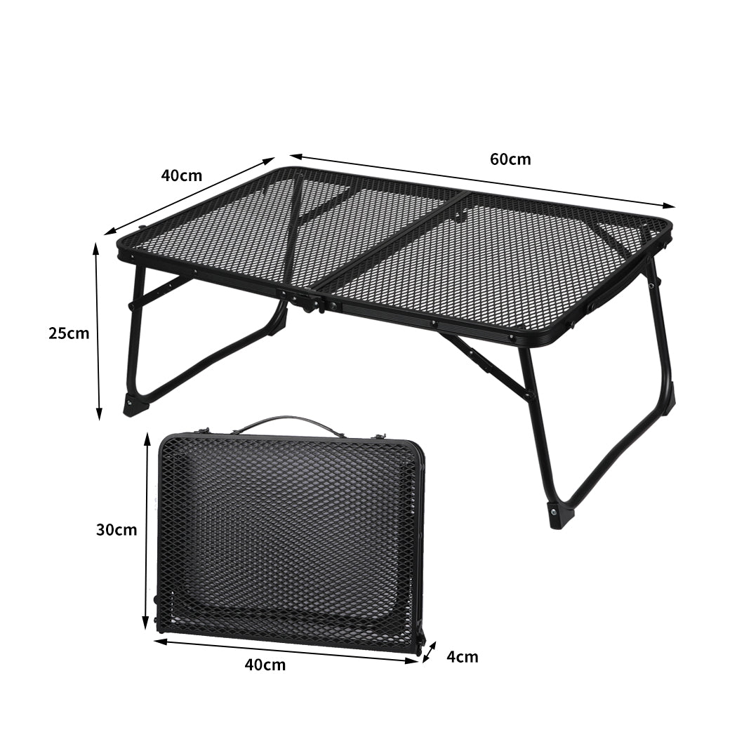 Levede Grill Table BBQ Camping Tables Outdoor Foldable Aluminium Portable Picnic S - image3