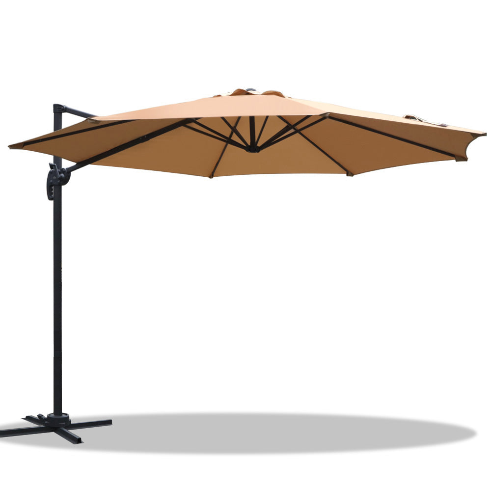 Roma Outdoor Umbrella - Beige - image1