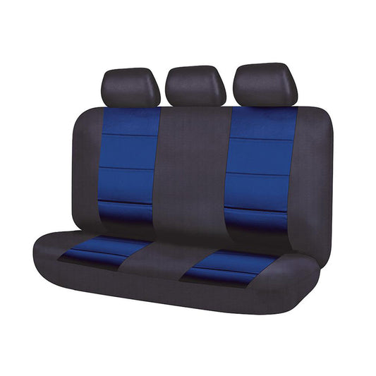 Universal El Toro Series Ii Rear Seat Covers Size 06/08H | Black/Blue - image1