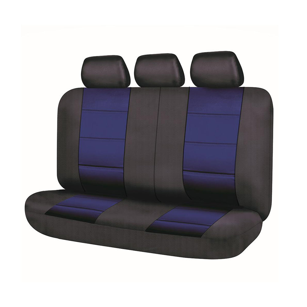 UNIVERSAL REAR SEAT COVERS SIZE 06/08S BLUE EL TORO SERIES II - image1