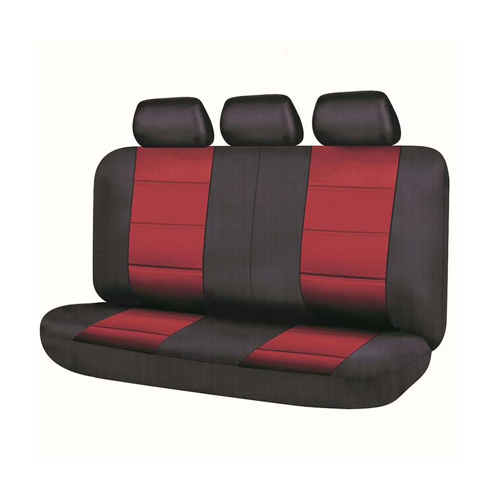 Universal El Toro Series Ii Rear Seat Covers Size 06/08S | Black/Red - image1